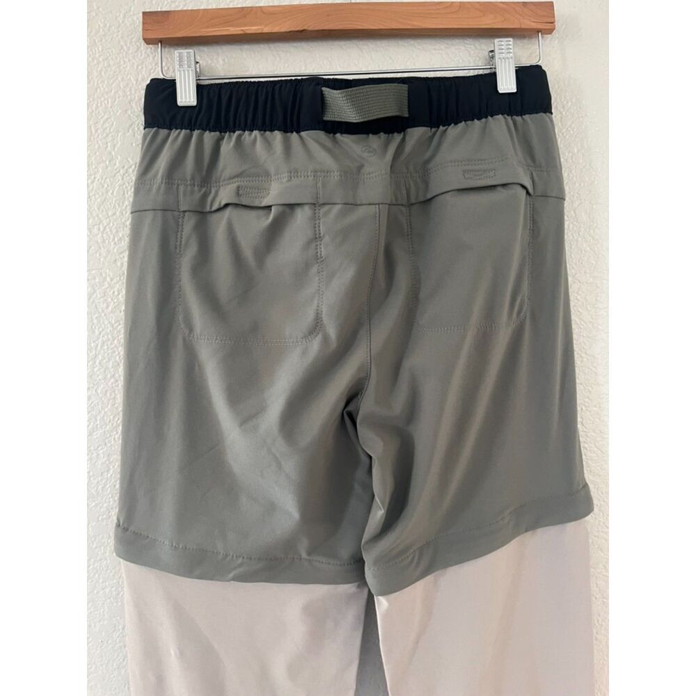 Eddie Bauer Convertible Clima Trail Zip-off Pants Color Block Size 4 - Picture 7 of 10